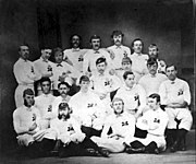 The England team in the 1st international, v. Scotland in Edinburgh, 1871