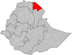 第二地区在埃塞俄比亚的位置