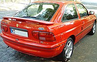 Facelifted Escort XR3i