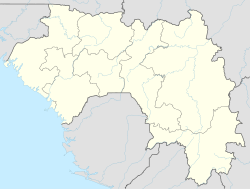Guingan is located in Guinea