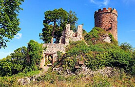 上里博皮埃尔城堡（法语：Château du Haut-Ribeaupierre）碉楼
