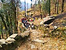 A typical Garhwali wedding procession