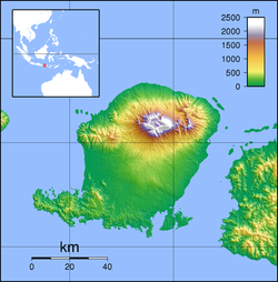 East Lombok Regency is located in Lombok