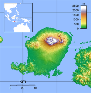 Gerung is located in Lombok