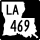 Louisiana Highway 469 marker