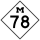 Truck M-78 marker