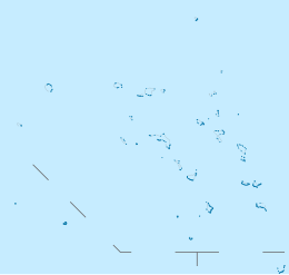 Kwajalein Atoll在馬紹爾群島的位置