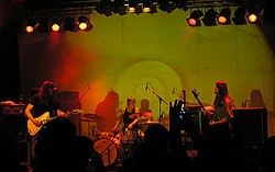 Motorpsycho playing live at Studenten, Steinkjer, 2008-04-18