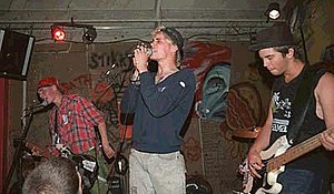 Operation Ivy performing live at 924 Gilman Street in 1988