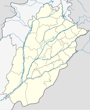 Wagah is located in Punjab, Pakistan
