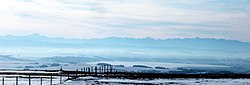 View of the Rockies and Foothills