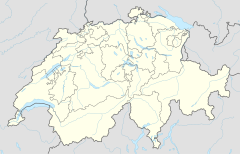 萨多纳地质结构区在瑞士的位置