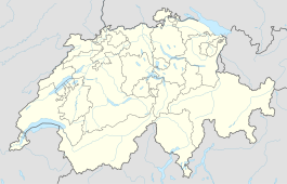 莱茵河畔施泰因在瑞士的位置