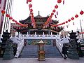 日本横滨中华街的妈祖庙，当地华侨曾专程从闽台两地分灵开光而建