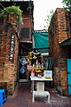 Remnants of a palace gate and shrine dedicated to Prince Jakjessada