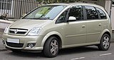 Vauxhall Meriva (facelift)