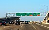 SR 55 southbound at I-405 interchange in Costa Mesa