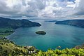 Image 1View of Lake Toba in Sumatra, Indonesia which is the largest volcanic lake in the world (from Volcanogenic lake)
