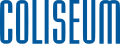 Coliseum wordmark logo.