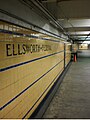 Ellsworth–Federal station with the two-toned tilework.