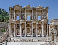 The ancient city of Ephesus is in the Province of İzmir