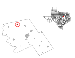 Location of Covington, Texas