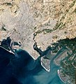 A view of Karachi from space