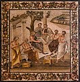 Image 22Mosaic from Pompeii depicting the Academy of Plato (from Roman Empire)