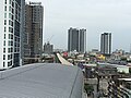 Blue line viaduct to Bang Pho under construction (Photo taken from Purple Line platform)