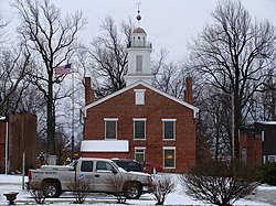 Metamora Historic Courthouse, from East Chatham Street