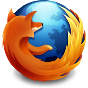 Firefox 3.5－22的標誌（2009年6月30日-2013年8月5日）[87]