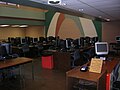 The PC Lab at Stevens Institute of Technology, located in the basement of the Samuel C. Williams Library.
