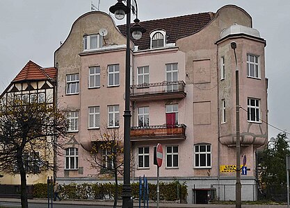 Elevation on Paderewskiego street