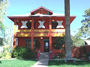 The John Seddar House was built in 1912 and is located at 1204 E. Roosevelt St.. John Sedler built this home on five acres, and it looked out on alfalfa fields and a silo to the south of Roosevelt Street. It is now home to the "Alwun House", an alternative art gallery. It was listed in the Phoenix Historic Property Register.