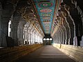 Rameswaram Temple, a pillared hall