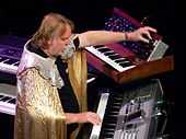 Rick Wakeman performing in 2012