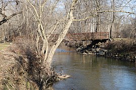 Rock Creek Trail 1st crossing