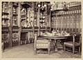 Dining room of Theodore Roosevelt Sr. (c. 1873), Manhattan, New York City. The dining table is now in the collection of the High Museum of Art.[8]