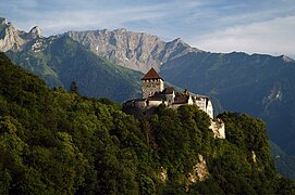 Schloss Vaduz at Vaduz, by Michael Gredenberg