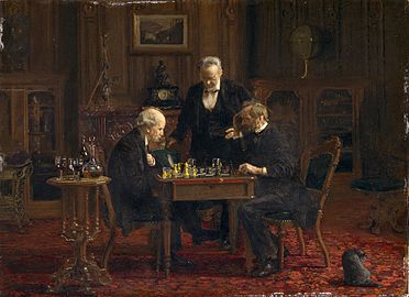 Thomas Eakins, 1876, The Chess Players