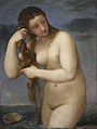 提香《维纳斯自海上升起》，约1520年，现藏于苏格兰国家画廊