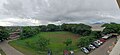 Panoramic view of the Ateneo de Naga University's football field