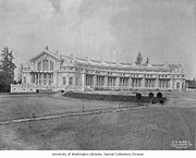 Agriculture Building, Alaska–Yukon–Pacific Exposition, Seattle, Washington, 1908-09.