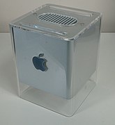 Power Mac G4 Cube, launched July 19, 2000