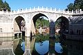 蘇州街，連接北宮門和四大部洲的石橋 Suzhou Street, the bridge links Northern Palace Gate and the Tibetan temple