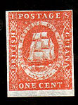 British Guiana, 1853 issue
