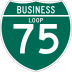 Business Loop Interstate 75 marker