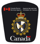 Shoulder flash of the CBSA