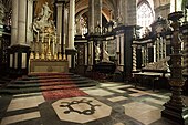 High choir of the cathedral, in the upper church