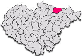 Location in Sălaj County